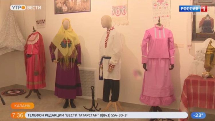 В Казани открылась выставка «Русский народный костюм Казанского Поволжья»