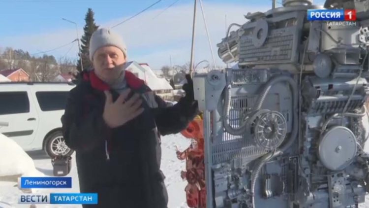Житель Лениногорска создает скульптуры из старой бытовой техники