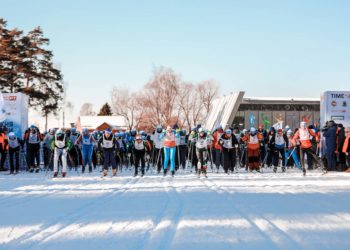 В Казани состоялась гонка «Лыжня России»