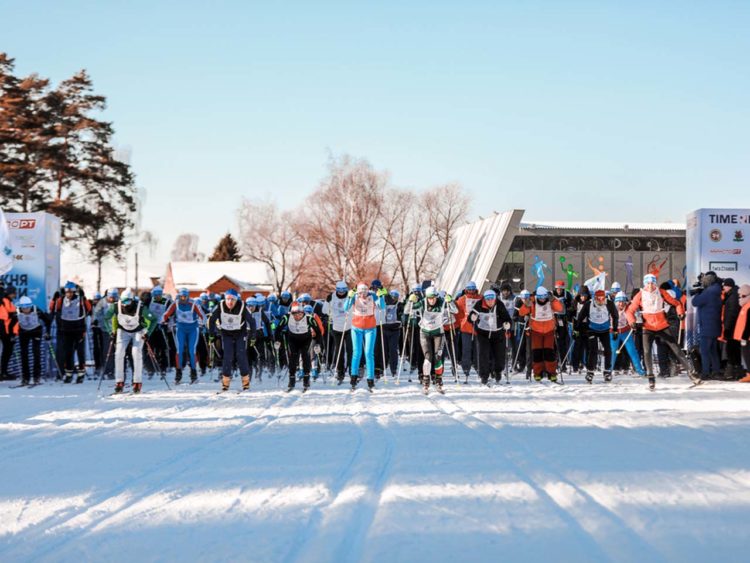 В Казани состоялась гонка «Лыжня России»