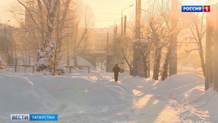 В Казани шесть человек попали в больницу с обморожением