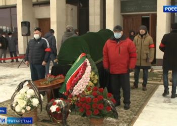 В Казани простились с Нажибой Ихсановой