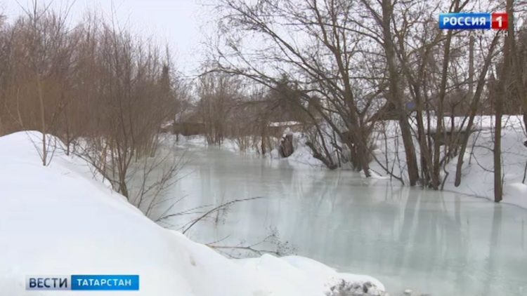 В Казани проводятся рейды МЧС по подготовке к паводку