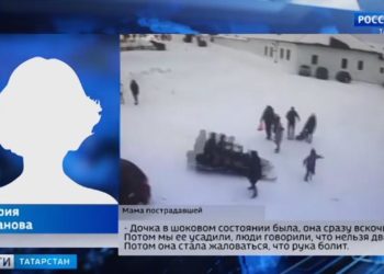 «Вести» поговорили с матерью сбитой снегоходом в Свияжске девочки