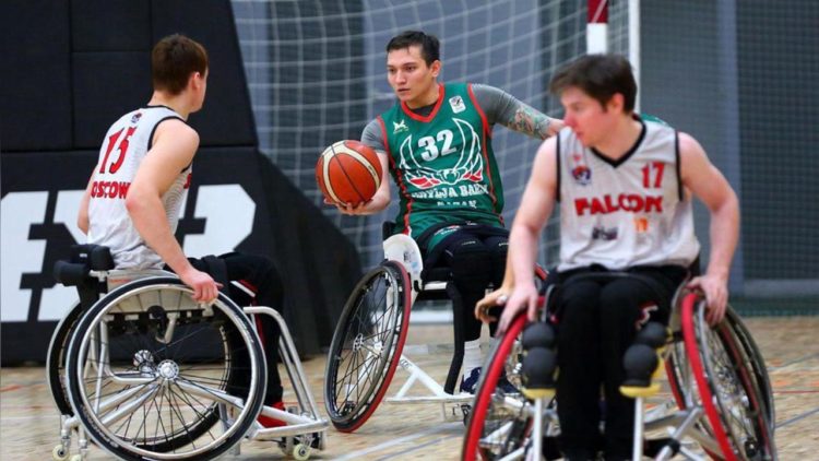 Команда «Крылья Барса» стала победителем первого круга чемпионата России по баскетболу на колясках