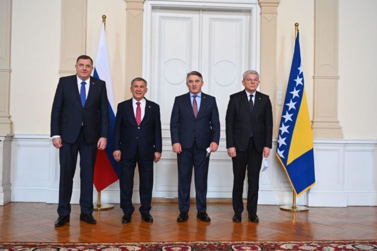 Рустам Минниханов встретился с членами Президиума Боснии и Герцеговины