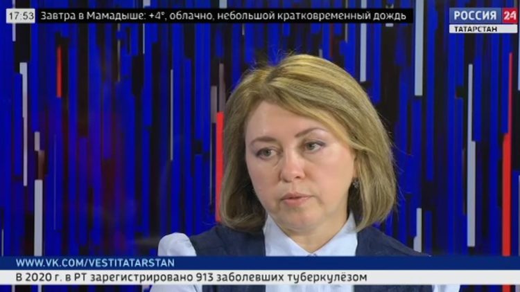 Россия 24. Интервью: Эндже Мухаметгалиева (31.03.21)