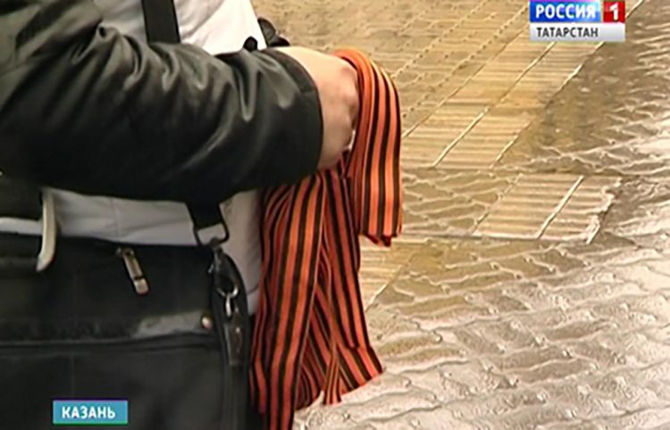 Волонтеры раздадут в Казани 15 тысяч георгиевских ленточек