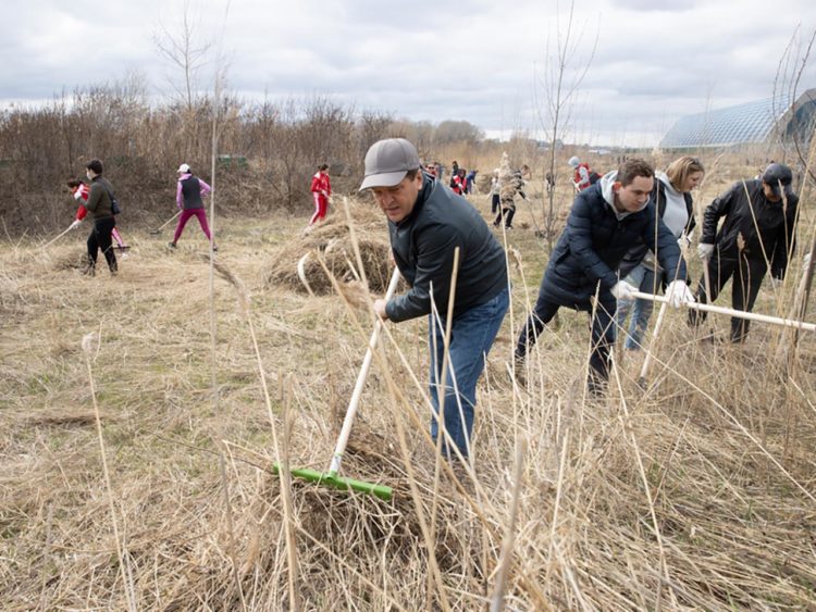 60 тысяч казанцев приняли участие в общегородском субботнике