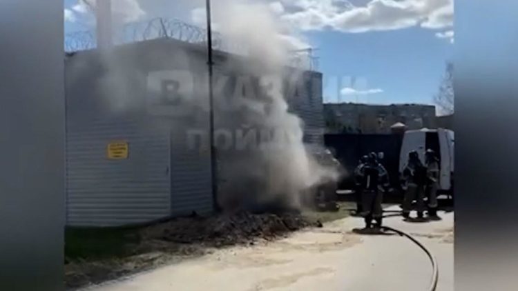 Два района Казани частично остались без света из-за пожара на электроподстанции