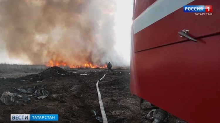 Пожароопасный сезон в Татарстане: на помощь лесникам выделили дополнительную технику