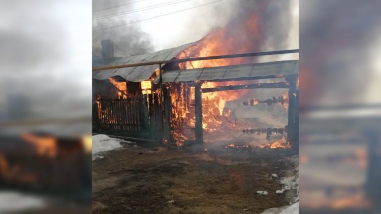 В Татарстане при пожаре погиб мужчина