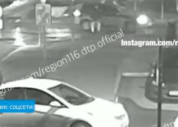 В Казани внедорожник сбил ребенка на глазах у отца