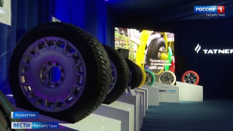 Минниханов и Мамин дали старт строительству шинного завода в Казахстане