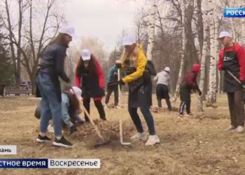 В Казани в субботнике приняли участие 60 тыс.человек