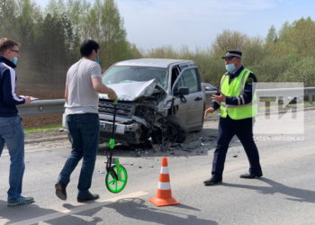 В Татарстане один человек погиб при столкновении внедорожника и легковушки