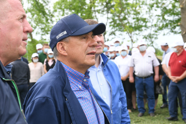 Минниханов посетил Тетюшский район
