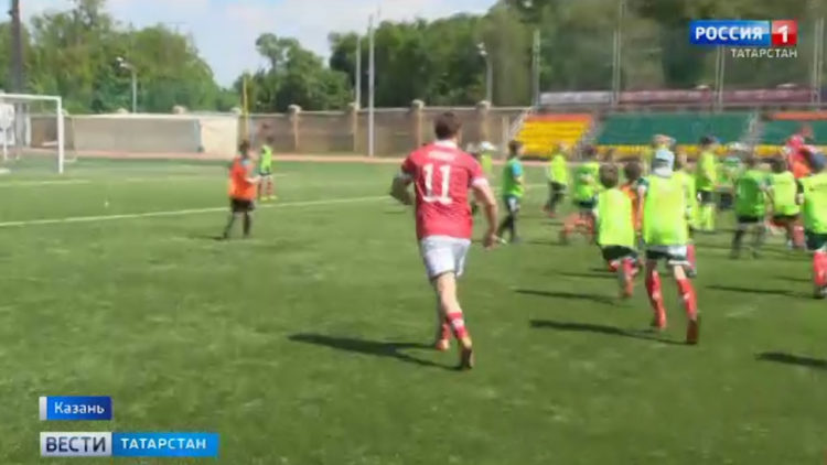 В Казани прошел один из самых масштабных футбольных матчей