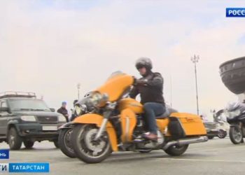 Активисты мотоклубов Казани вышли на ежегодную акцию