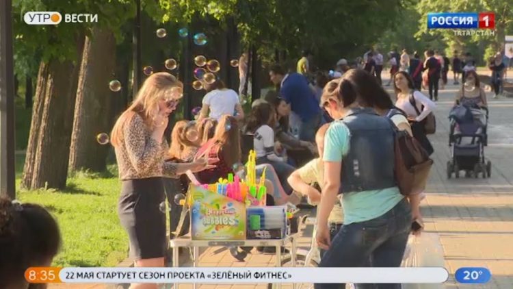 Жаркая погода продержится в Татарстане до конца недели