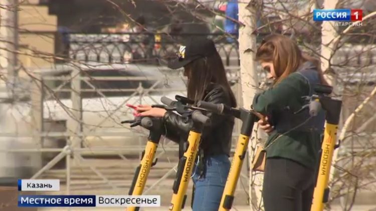 Без права на тротуар: что будет с электросамокатами в Казани