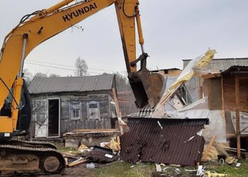 В Казани для строительства дороги-дублера начали сносить объекты