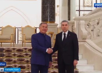 Рустам Минниханов встретился с Гурбангулы Бердымухамедовым