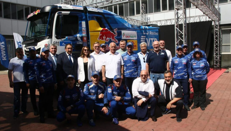 «КАМАЗ-мастер» презентовал новый спортивный грузовик серии К5