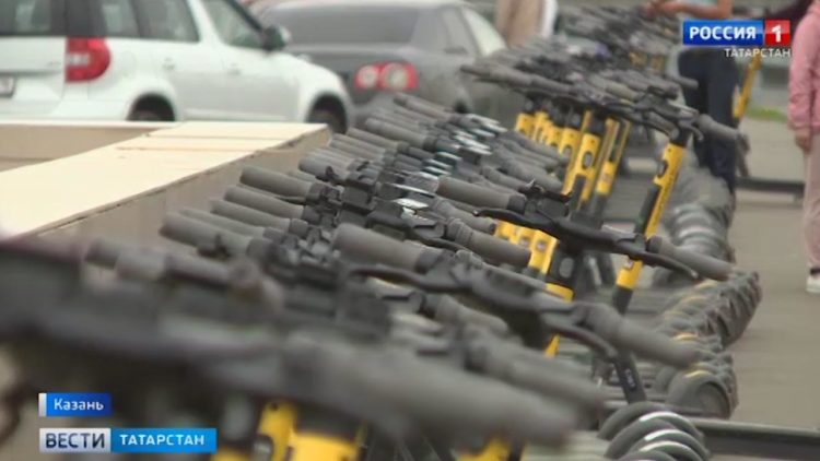 В Казани введут новые правила пользования электросамокатами