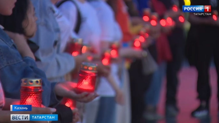 В Татарстане прошли акции ко Дню памяти и скорби