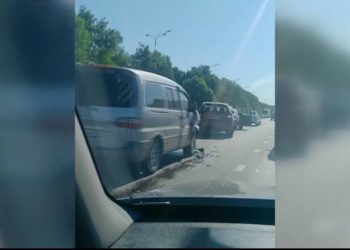 В Казани на улице Залесная произошло массовое ДТП