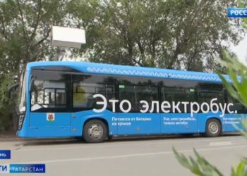 В Казани впервые на маршрут в тестовом режиме вышел электробус