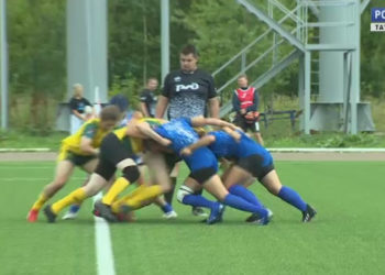 В Казани наградили победителей соревнований по регби, проходящих в рамках V Спартакиады молодежи России