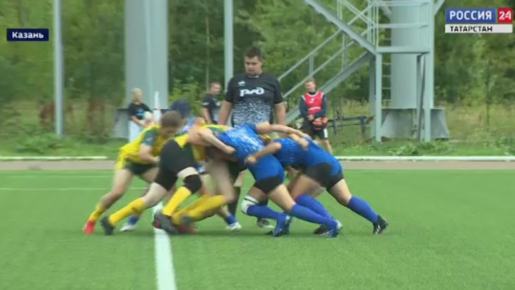 В Казани наградили победителей соревнований по регби, проходящих в рамках V Спартакиады молодежи России