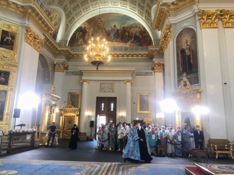 В Казани состоялся чин освящения Собора Казанской иконы Божией Матери