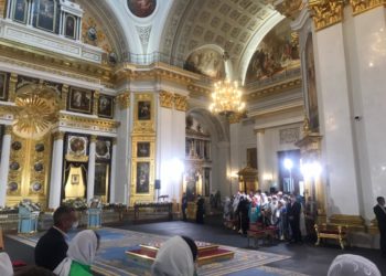 В Казани состоялся чин освящения Собора Казанской иконы Божией Матери