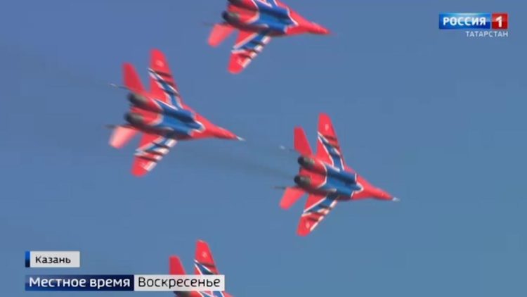 Масштабное авиашоу «Я выбираю небо» состоялось в Казани