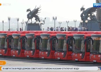 В Казани по нацпроекту закупили 40 новых автобусов