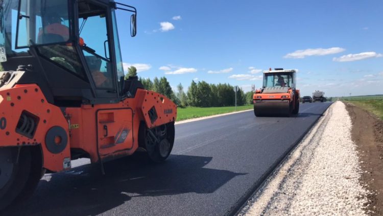 В Татарстане по нацпроекту отремонтировали участок дороги Чистополь – Аксубаево – Нурлат