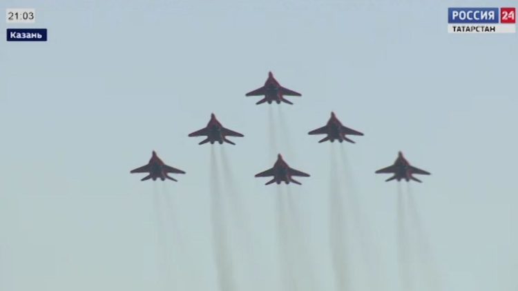 Масштабное авиашоу «Я выбираю небо» состоялось в Казани
