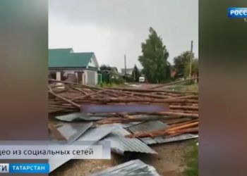 В ожидании торнадо: на Татарстан обрушились ливни и сильный ветер