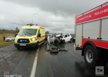 Один человек погиб и двое пострадали в ДТП на трассе под Челнами