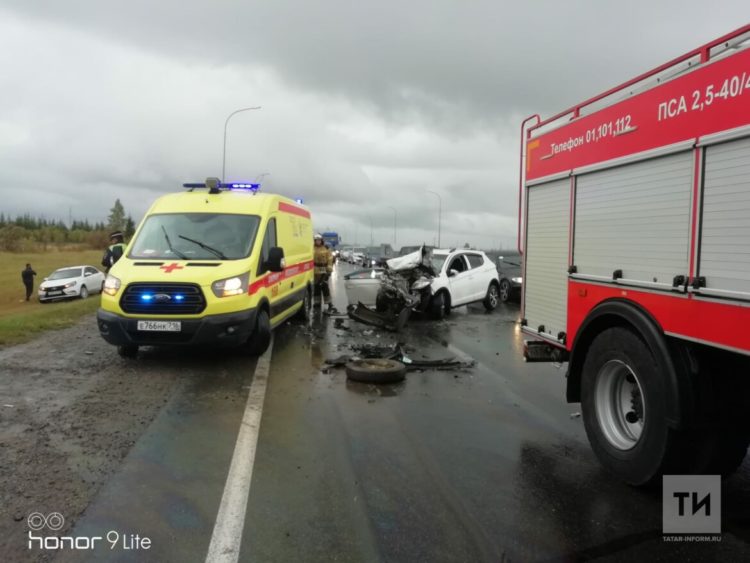 Один человек погиб и двое пострадали в ДТП на трассе под Челнами