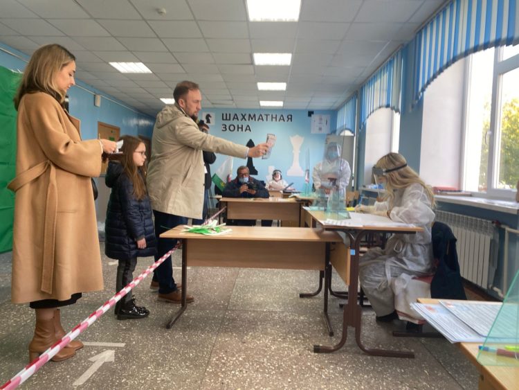 Альмир Михеев принял участие в выборах депутатов Госдумы России