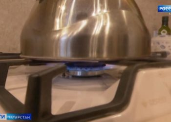 В Менделеевском районе РТ к домам села Мунайка подвели газ