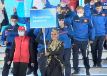 В Казани состоялась церемония открытия первых в истории Игр стран СНГ