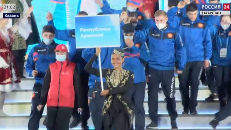 В Казани состоялась церемония открытия первых в истории Игр стран СНГ