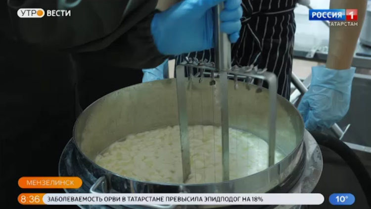 В Татарстане открылась первая в России детская сыроварня