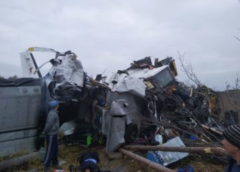 В Татарстане упал самолет с парашютистами