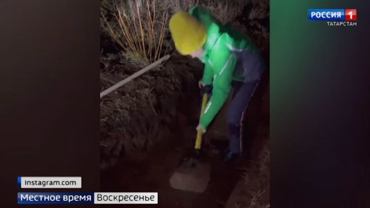 Могила не исправит: в Татарстане подписчики по заданию блогера занялись самопогребением